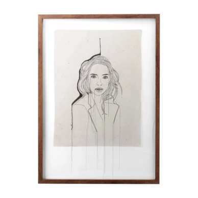 Photo Frame VT Wonen Wood Warm Brown 51 x 71 x 2.5 cm