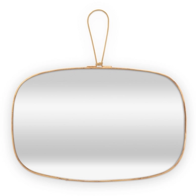 Spiegel vtwonen Rectangular Gold 30 x 29,8 x 0,4 cm