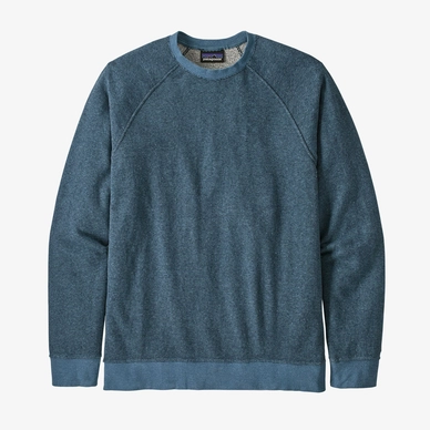 Pullover Patagonia Trail Harbor Crewneck Sweatshirt Long Plains Pigeon Blue Herren