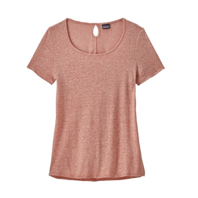 T-Shirt Patagonia Femme Mount Airy Scoop Tee Mellow Melon