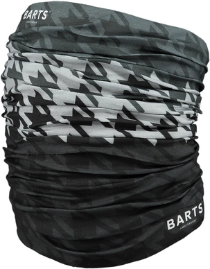 Nekwarmer Barts Unisex Multicol Pied de Poule Black