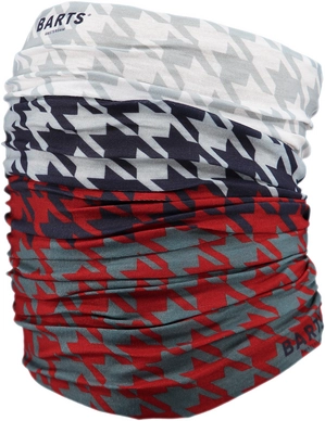 Nekwarmer Barts Unisex Multicol Pied de Poule Red