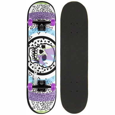 Skateboard Black Dragon 52NK White Purple