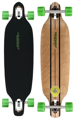 Longboard Black Dragon 36 Black Green