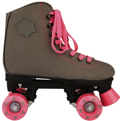 Rolschaatsen Nijdam 52RI Canvas Softboot Taupe