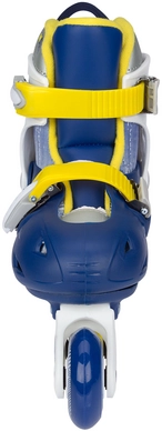 Inline Skates Nijdam Boys Verstelbaar Navy Seal Marine Geel