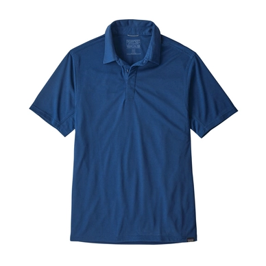 Polo Patagonia Hommes Capilene Cool Trail Superior Blue