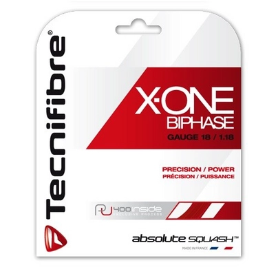 Tennis String Tecnifibre X-One Biphase Rouge 1,18 (Pu)