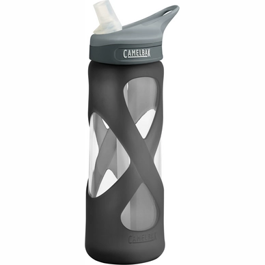 Waterfles CamelBak Eddy Glass Charcoal 0,7L
