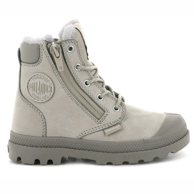 Palladium Kids Pampa Hi Cuff WPS Feather Gray