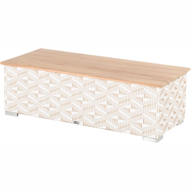 Loungetafel Hartman Malediven Coffee Table 2D Escher Natural White 140 x 60 x 45 cm
