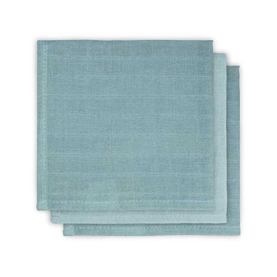Monddoekje Jollein Hydrofiel Duo Stone Green (3-delig)