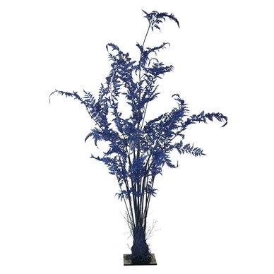 Kunstplant POLSPOTTEN Fern + Stand Dark Blue Small