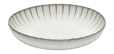 Dinner Plate Serax Inku Tableware White L 23 cm