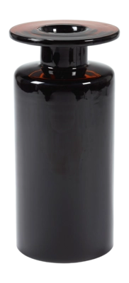 Vaas Serax Wind & Fire By Marie Michielssen Dark Brown L 18,5 x 18,5 x 40 cm
