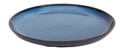 Diep Bord Serax Pure Tableware By Pascale Naessens Dark Blue M 23,5 cm