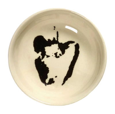 Schotel Serax Feast Tableware By Ottolenghi White Black XS 7,5 cm