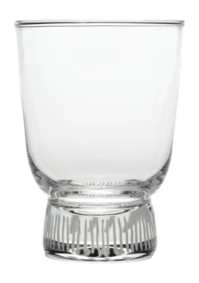 Bicchiere acqua Serax Feast by Ottolenghi 250 ml, Strisce Grigio sabbia