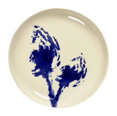 Frühstücksteller Serax Feast Tableware by Ottolenghi White Blue S 19 cm