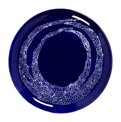 Dinner Plate Serax Feast Tableware By Ottolenghi Blue White L 26.5 cm