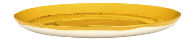 Dinerbord Serax Feast Tableware By Ottolenghi Yellow Black L 26,5 cm