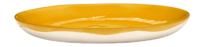Ontbijtbord Serax Feast Tableware By Ottolenghi Yellow White S 19 cm