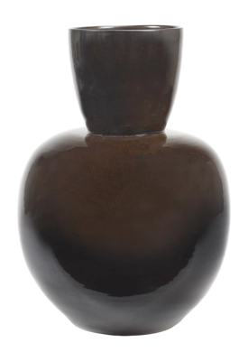 Vase Serax Pure Interior By Pascale Naessens Black Brown L 38 x 38 x 59 cm