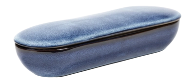 Schaal Serax Pure Interior By Pascale Naessens Dark Blue L 24,5 x 8,5 x 5 cm