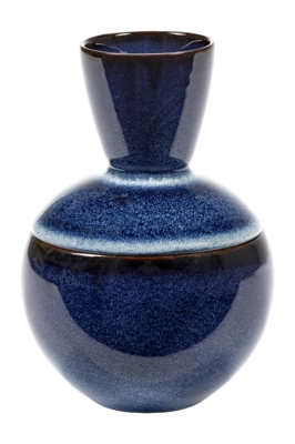Pot met Deksel Serax Pure Interior By Pascale Naessens Dark Blue S 9 x 9 x 13 cm