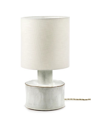 Table Lamp Serax Lighting By Marie Michielssen White Glazed 25 x 25 x 47 cm