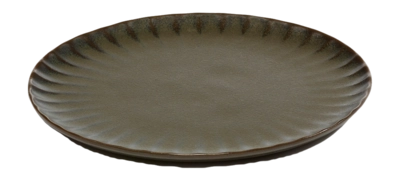 Ontbijtbord Serax Inku Tableware Green M 21 cm