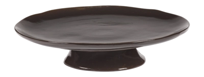 Serving Plate Foot Serax La Mère Tableware By Marie Michielssen Dark Brown 30.5 cm