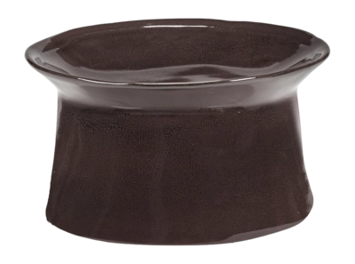Diep Bord Serax La Mère Tableware By Marie Michielssen Dark Brown 19,5 cm