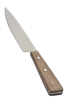 Coltello spelucchino Serax Dune by Kelly Wearstler 11 cm, Legno scuro di Noce