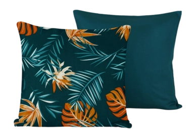 Kissenbezüge De Witte Lietaer Bird of Paradise Deep Petrol 40 x 40 cm (Set von 2)