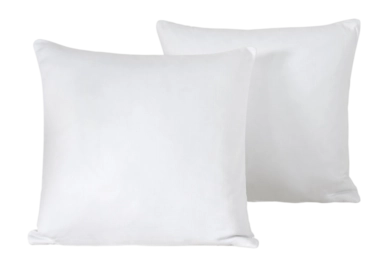 Housse de Coussin Décoratif De Witte Lietaer Olivia White 40 x 40 cm (Ensemble de 2)