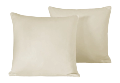 Housse de Coussin Décoratif De Witte Lietaer Olivia Sand 40 x 40 cm (Ensemble de 2)