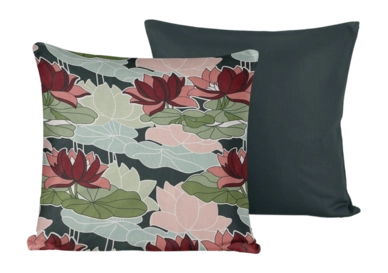 Housse de Coussin Décoratif De Witte Lietaer Koi Tidepool 40 x 40 cm (Ensemble de 2)