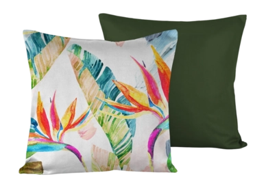 Housse de Coussin Décoratif De Witte Lietaer Barbados Treetop 40 x 40 cm (Ensemble de 2)