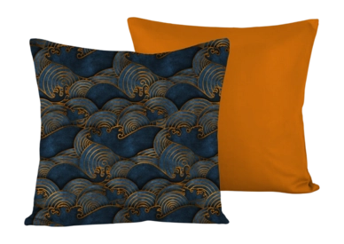 Housse de Coussin Décoratif De Witte Lietaer Storm Caramel 40 x 40 cm (Ensemble de 2)