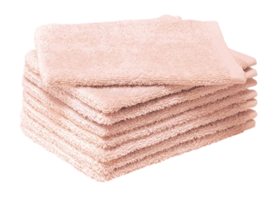 Washandje MOODIT Troy 16 x 21 cm Pearl Pink (Set van 8)