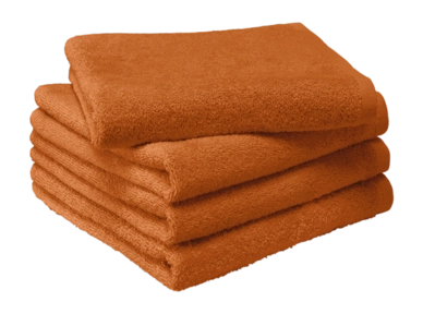 Serviette de Toilette MOODIT Troy Bronze (Lot de 4)