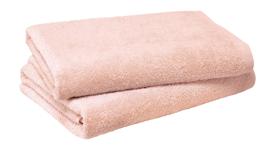 Douchelaken MOODIT Troy 70 x 140 cm Pearl Pink (Set van 2)