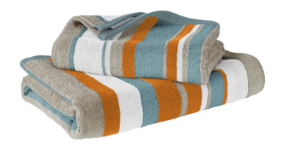 Badtextielset De Witte Lietaer Ophelia Copar (Set van 2)