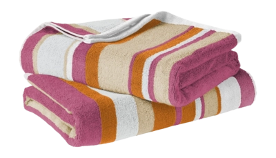 Telo doccia De Witte Lietaer Ophelia Sunkiss 70 x 140 cm, Set da 2 asciugamani
