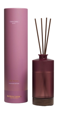 Diffusore profumo con bastoncini De Witte Lietaer Belle Epoque 250 ml, Dolce Ciliegia, Rosa
