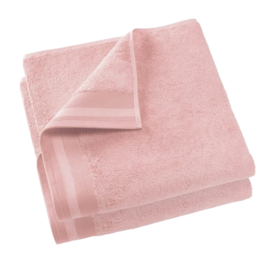 Bath Sheet De Witte Lietaer Contessa Pearl Pink (70 x 140 cm) (Set of 2)