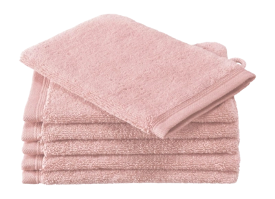Wash Cloth De Witte Lietaer Contessa Pearl Pink (Set of 6)