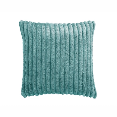 Sierkussen Home Living RIB Soft Touch Turquoise (45 x 45 cm)