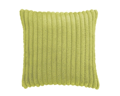 Sierkussen Home Living RIB Soft Touch Lime (45 x 45 cm)